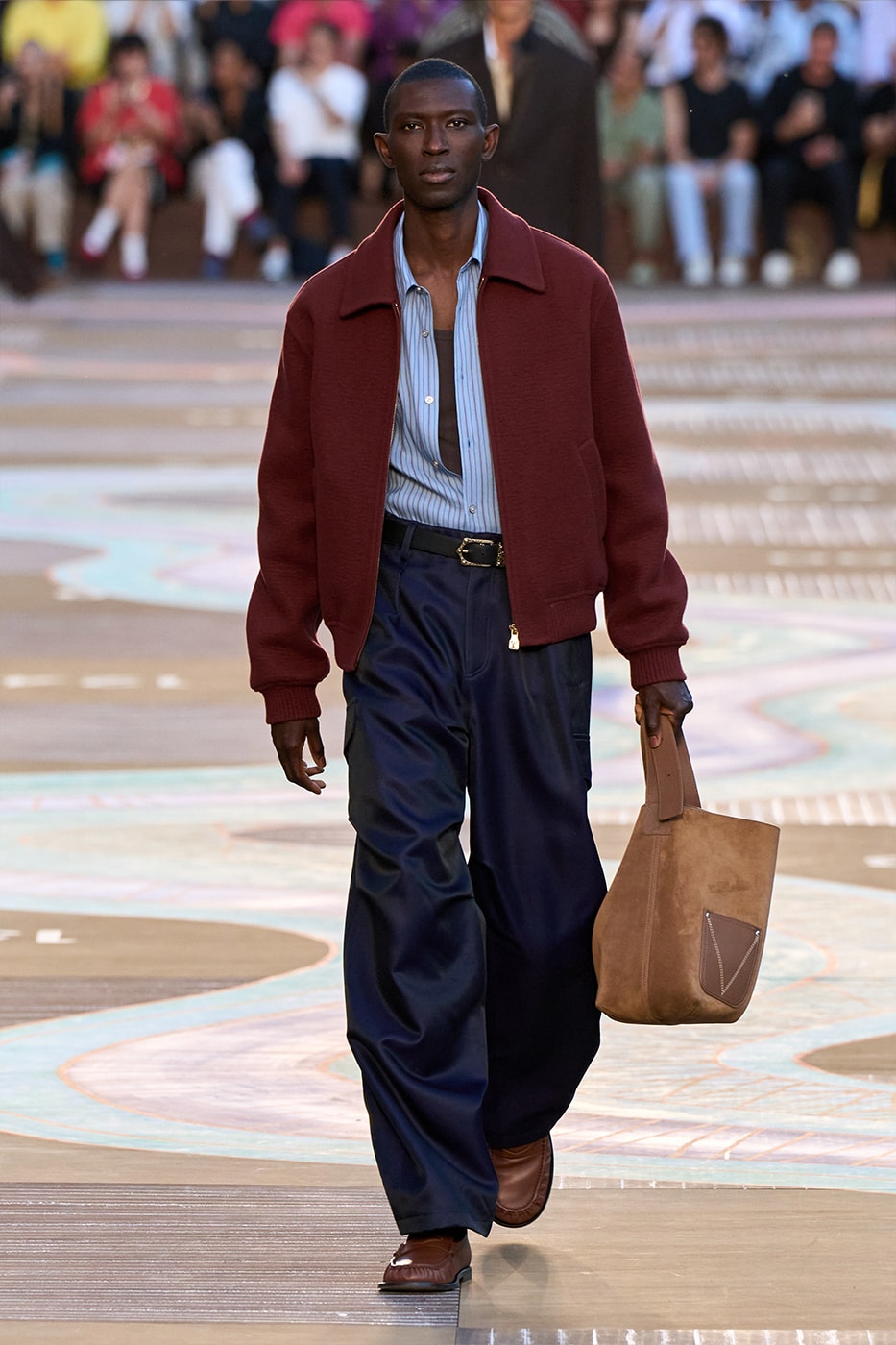 Pharrell Williams Louis Vuitton SS26 Paris Fashion Week Collection runway skateboard p india wearability lvmh suits beyonce jay-z clipse 