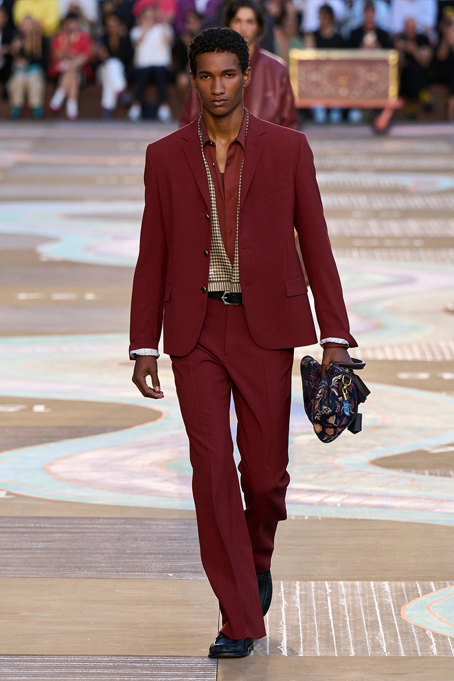 Pharrell Williams Louis Vuitton SS26 Paris Fashion Week Collection runway skateboard p india wearability lvmh suits beyonce jay-z clipse 