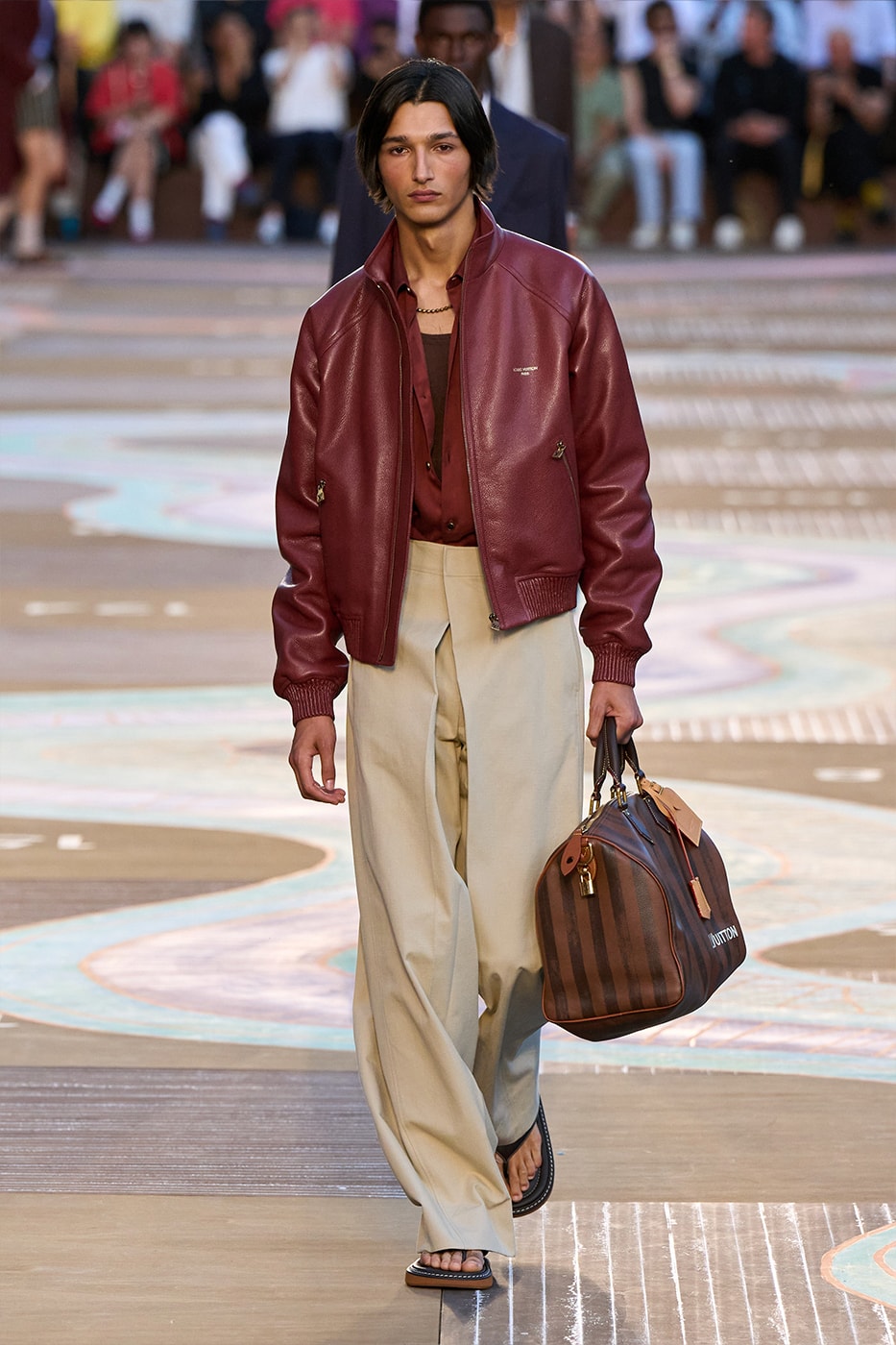 Pharrell Williams Louis Vuitton SS26 Paris Fashion Week Collection runway skateboard p india wearability lvmh suits beyonce jay-z clipse 