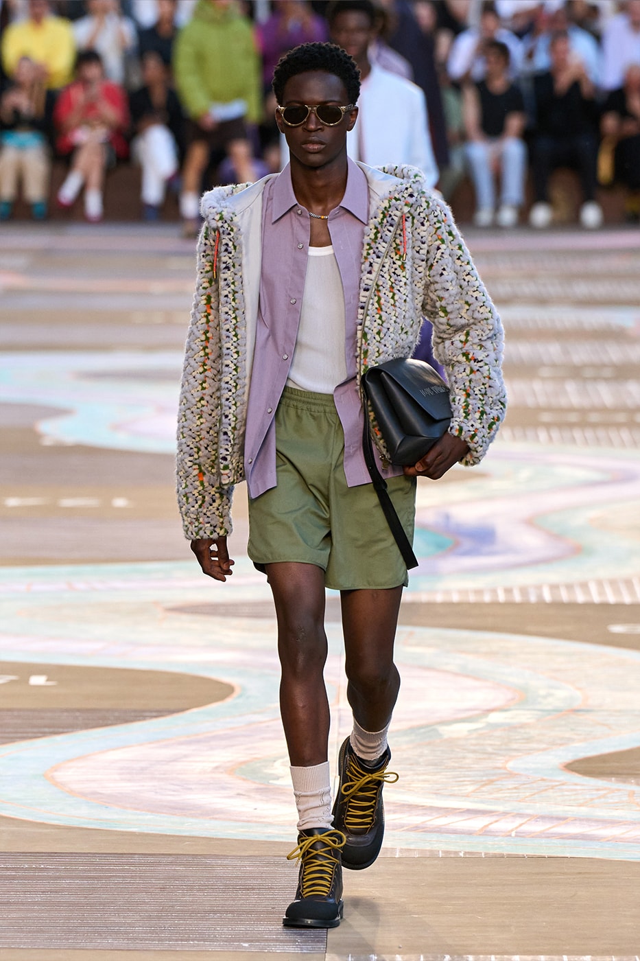 Pharrell Williams Louis Vuitton SS26 Paris Fashion Week Collection runway skateboard p india wearability lvmh suits beyonce jay-z clipse 