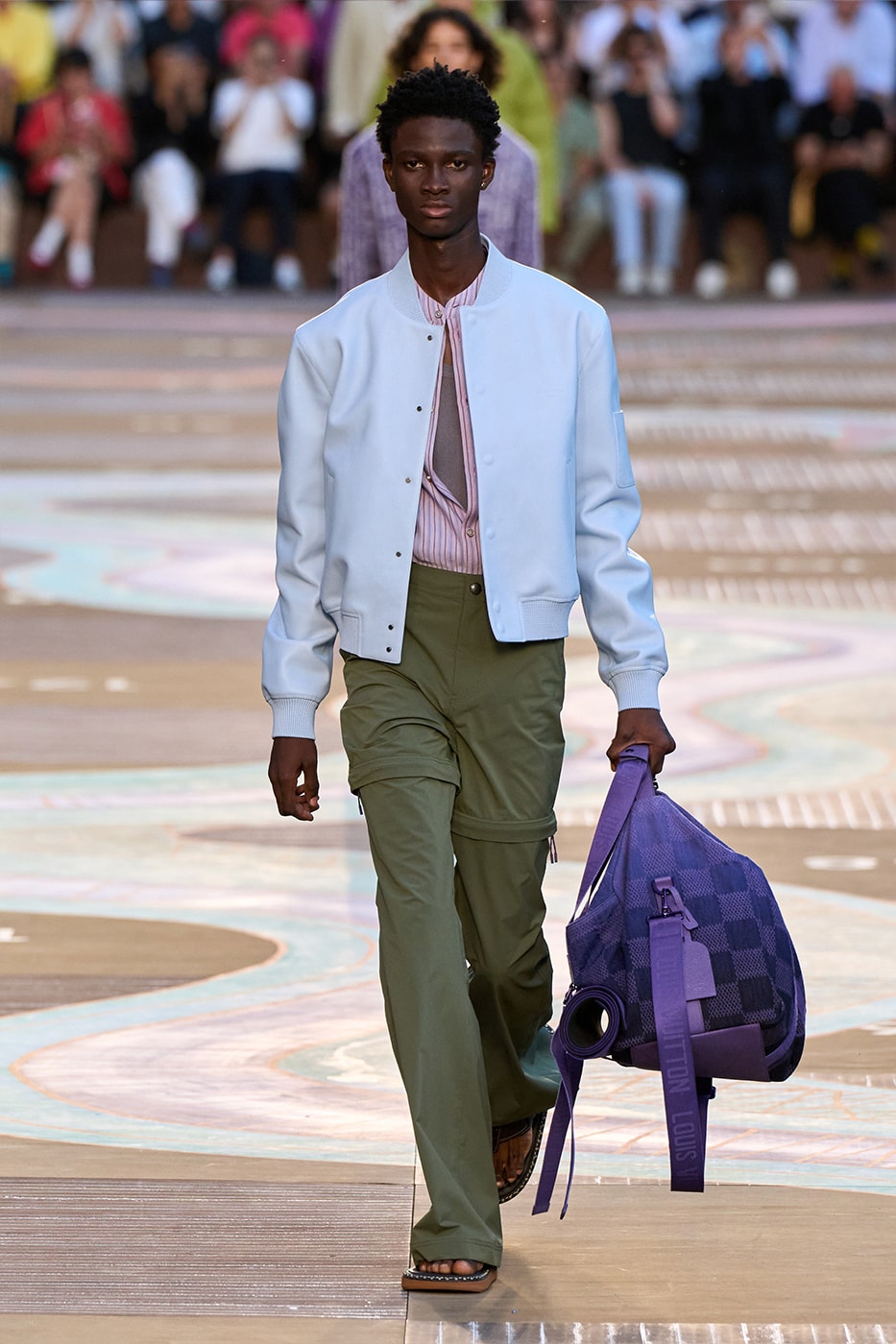 Pharrell Williams Louis Vuitton SS26 Paris Fashion Week Collection runway skateboard p india wearability lvmh suits beyonce jay-z clipse 