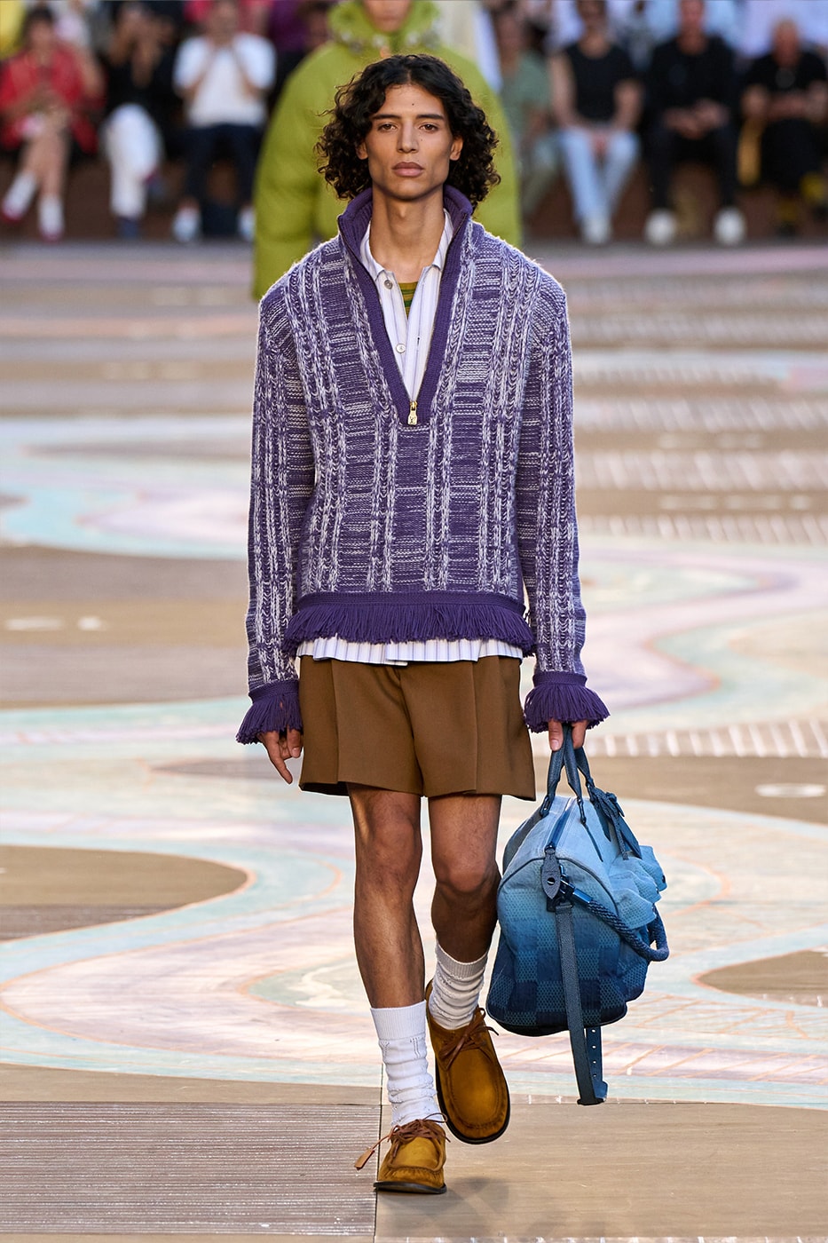 Pharrell Williams Louis Vuitton SS26 Paris Fashion Week Collection runway skateboard p india wearability lvmh suits beyonce jay-z clipse 