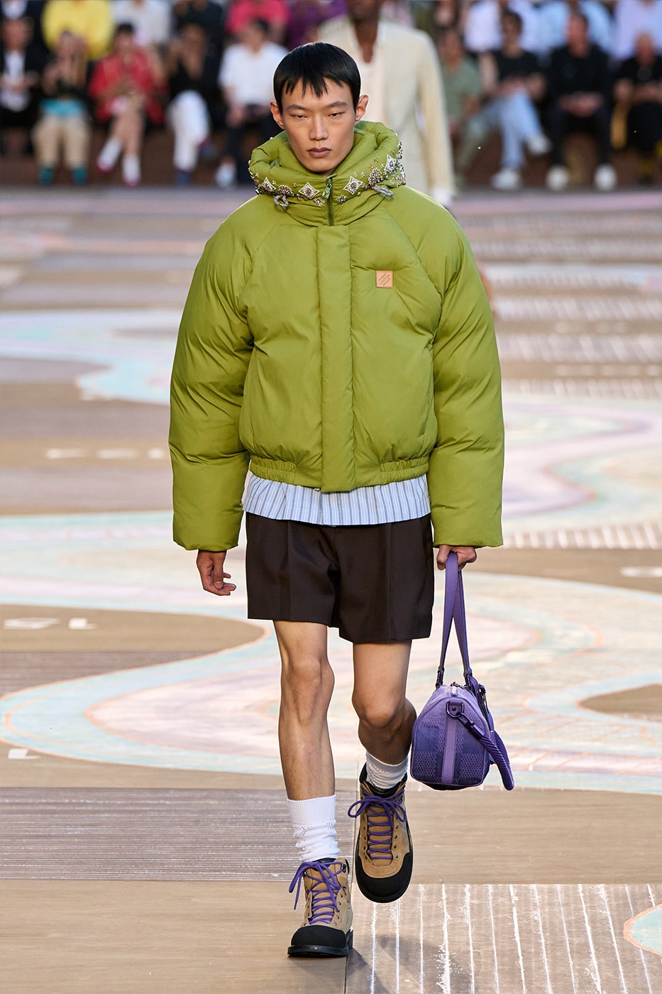 Pharrell Williams Louis Vuitton SS26 Paris Fashion Week Collection runway skateboard p india wearability lvmh suits beyonce jay-z clipse 