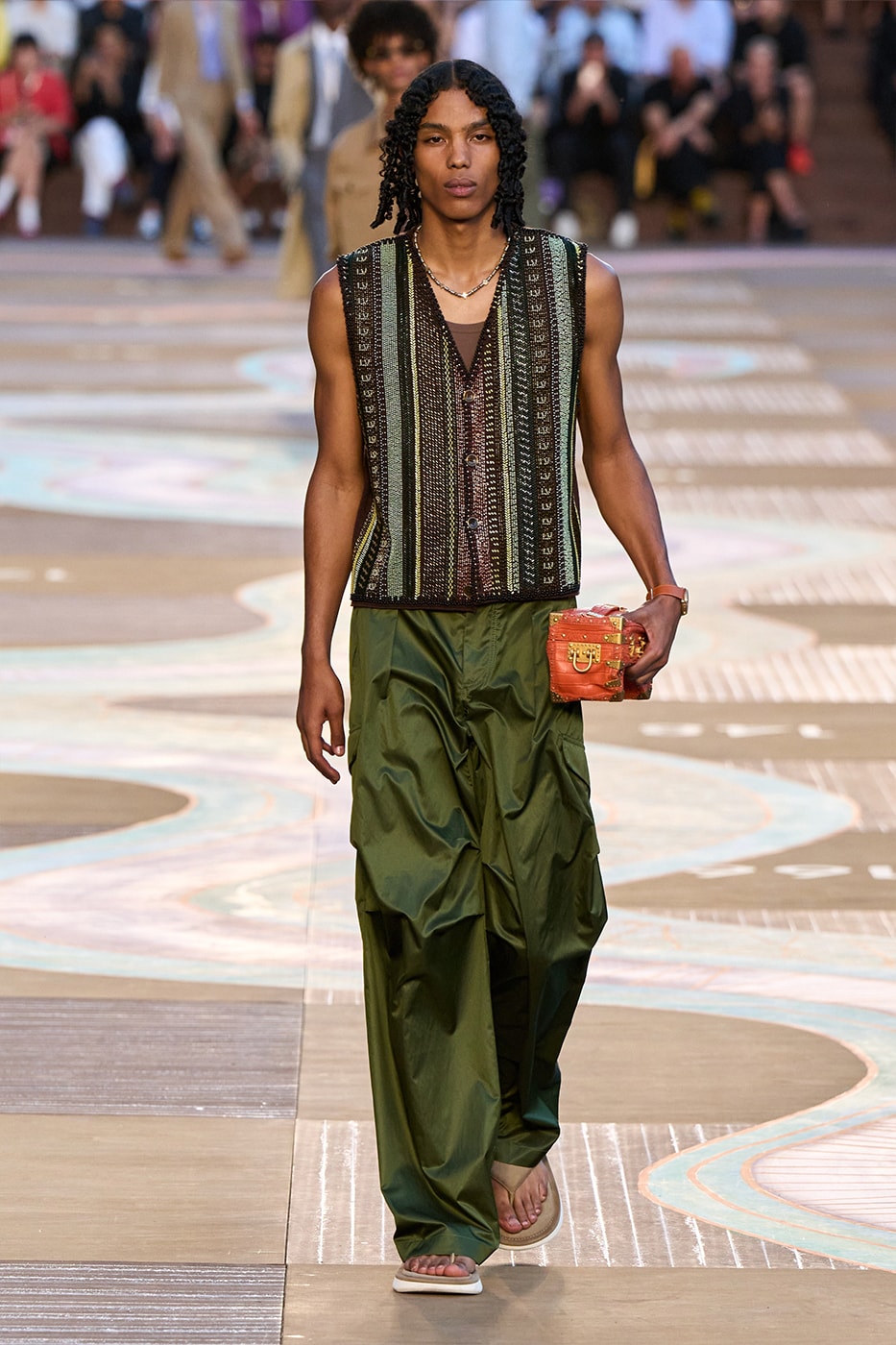 Pharrell Williams Louis Vuitton SS26 Paris Fashion Week Collection runway skateboard p india wearability lvmh suits beyonce jay-z clipse 