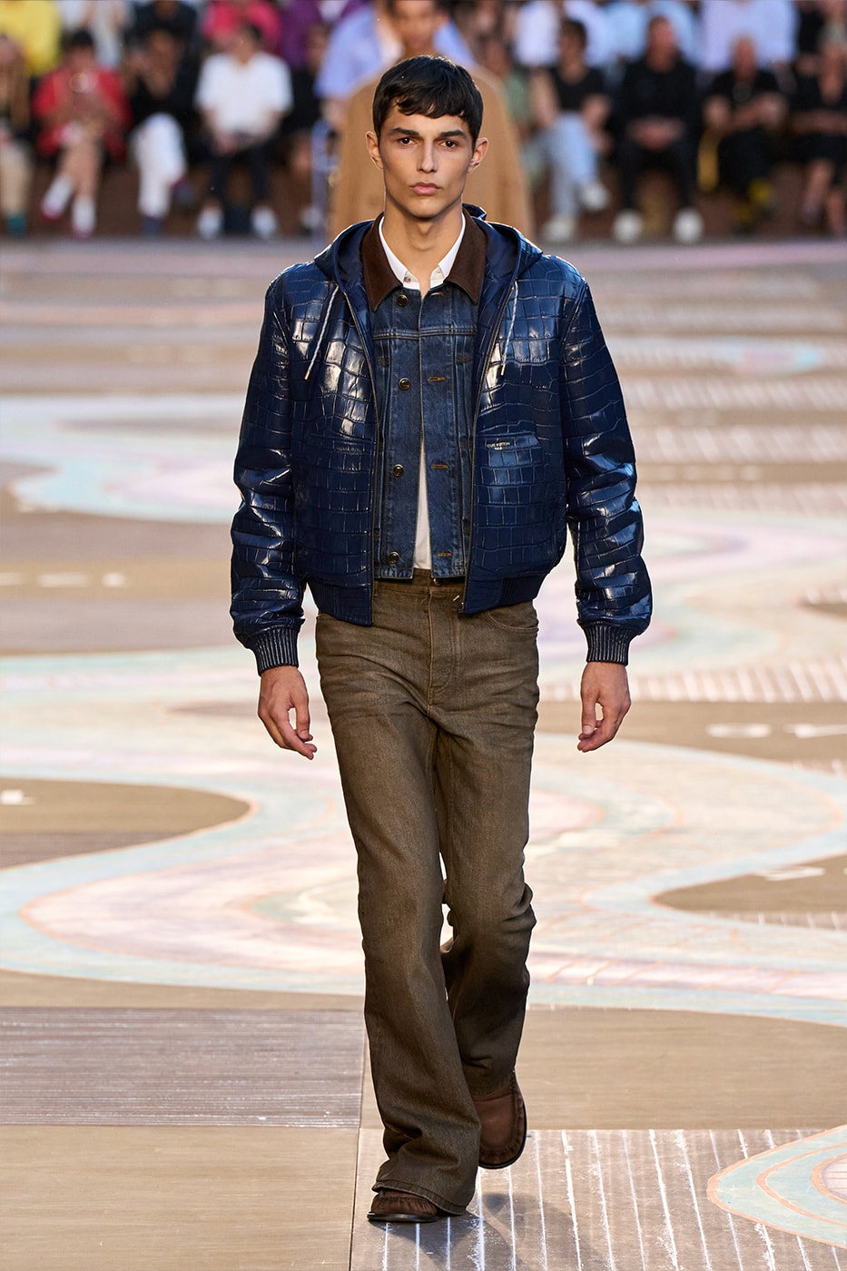 Pharrell Williams Louis Vuitton SS26 Paris Fashion Week Collection runway skateboard p india wearability lvmh suits beyonce jay-z clipse 
