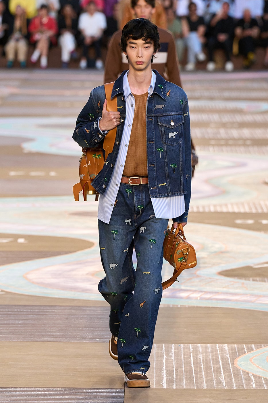 Pharrell Williams Louis Vuitton SS26 Paris Fashion Week Collection runway skateboard p india wearability lvmh suits beyonce jay-z clipse 