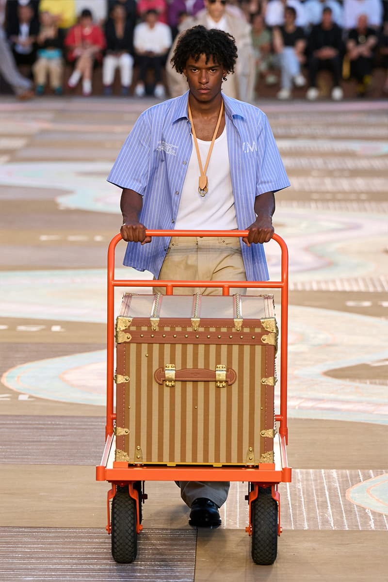 Pharrell Williams Louis Vuitton SS26 Paris Fashion Week Collection runway skateboard p india wearability lvmh suits beyonce jay-z clipse 