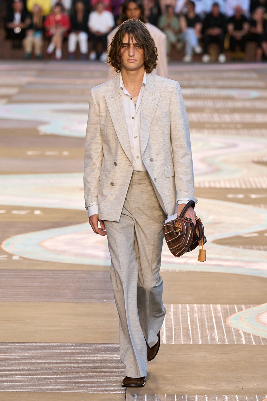 Pharrell Williams Louis Vuitton SS26 Paris Fashion Week Collection runway skateboard p india wearability lvmh suits beyonce jay-z clipse 