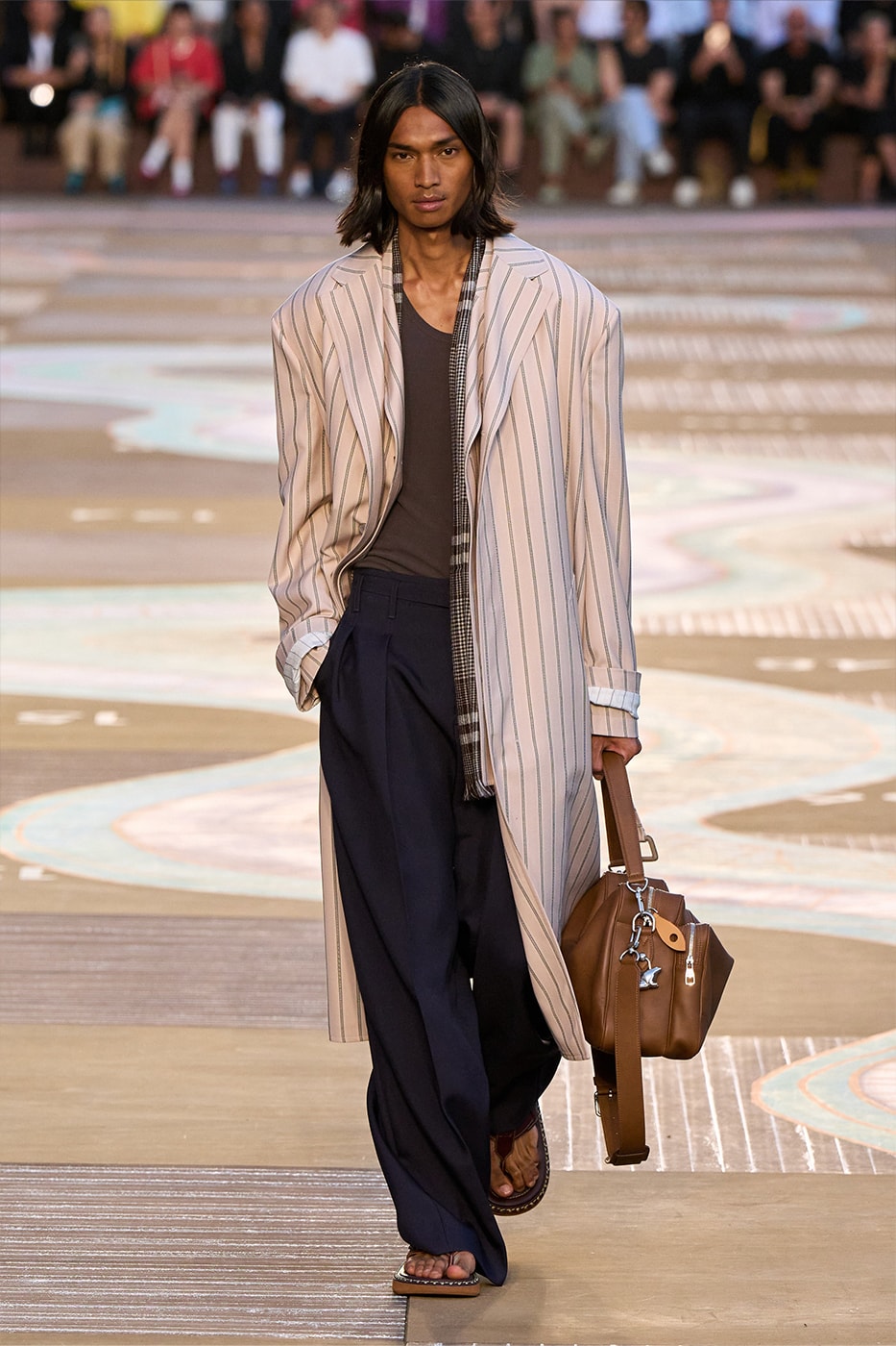 Pharrell Williams Louis Vuitton SS26 Paris Fashion Week Collection runway skateboard p india wearability lvmh suits beyonce jay-z clipse 