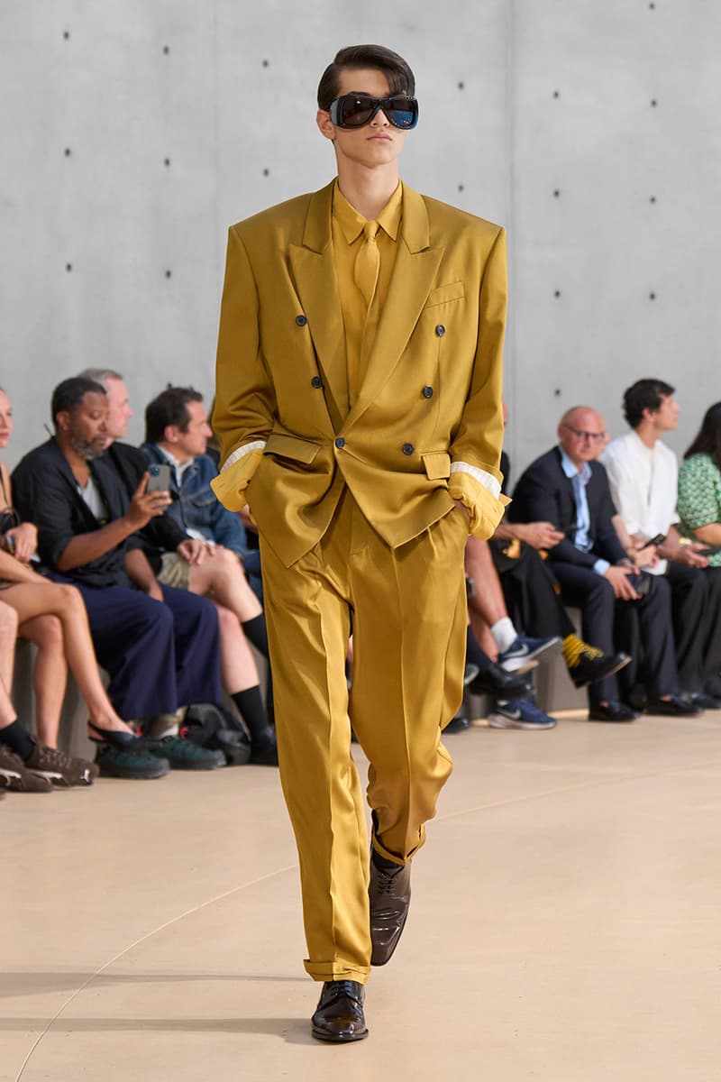 Saint Laurent SS26 Collection YSL Céleste Boursier-Mougenot's installation, "Clinamen" Bourse de Commerce – Pinault Collection yves saint laurent anthony vaccarello