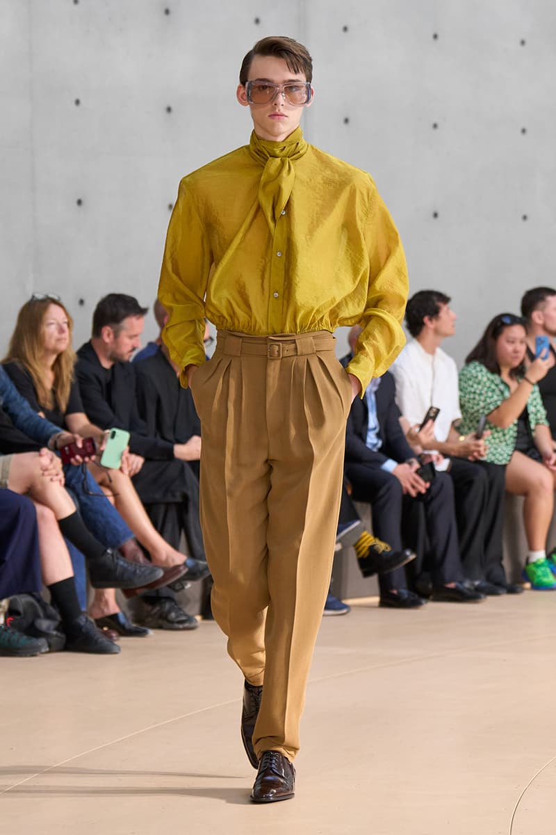 Saint Laurent SS26 Collection YSL Céleste Boursier-Mougenot's installation, "Clinamen" Bourse de Commerce – Pinault Collection yves saint laurent anthony vaccarello