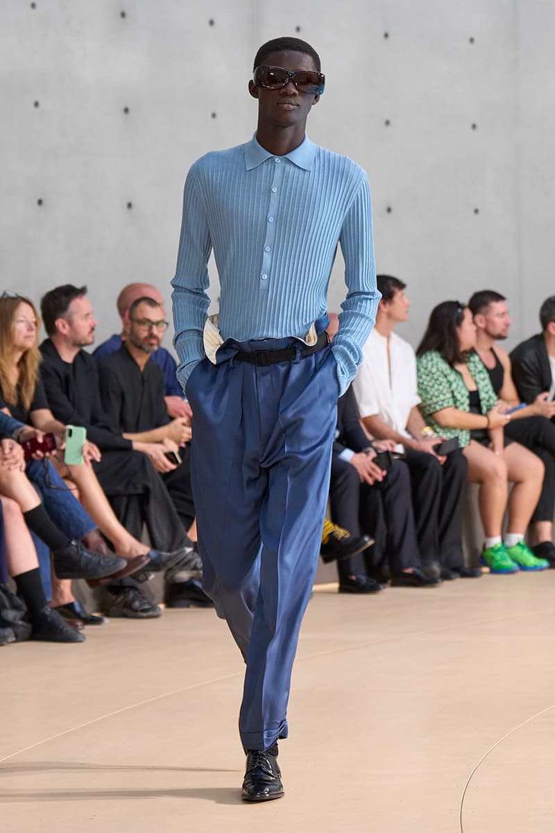 Saint Laurent SS26 Collection YSL Céleste Boursier-Mougenot's installation, "Clinamen" Bourse de Commerce – Pinault Collection yves saint laurent anthony vaccarello