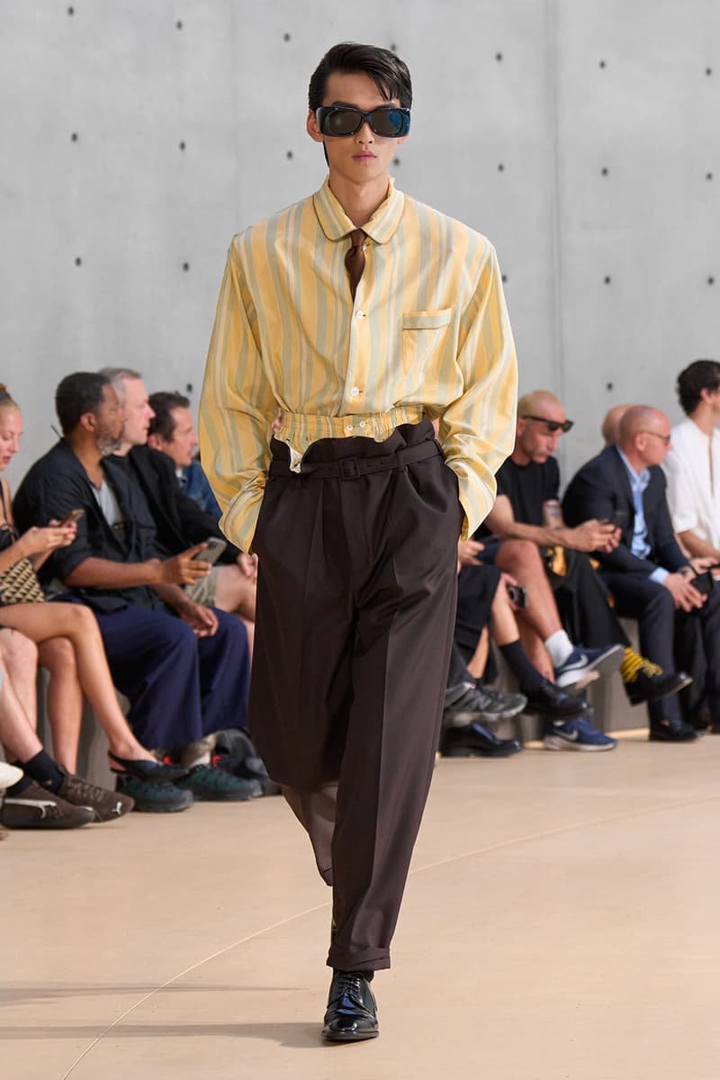 Saint Laurent SS26 Collection YSL Céleste Boursier-Mougenot's installation, "Clinamen" Bourse de Commerce – Pinault Collection yves saint laurent anthony vaccarello