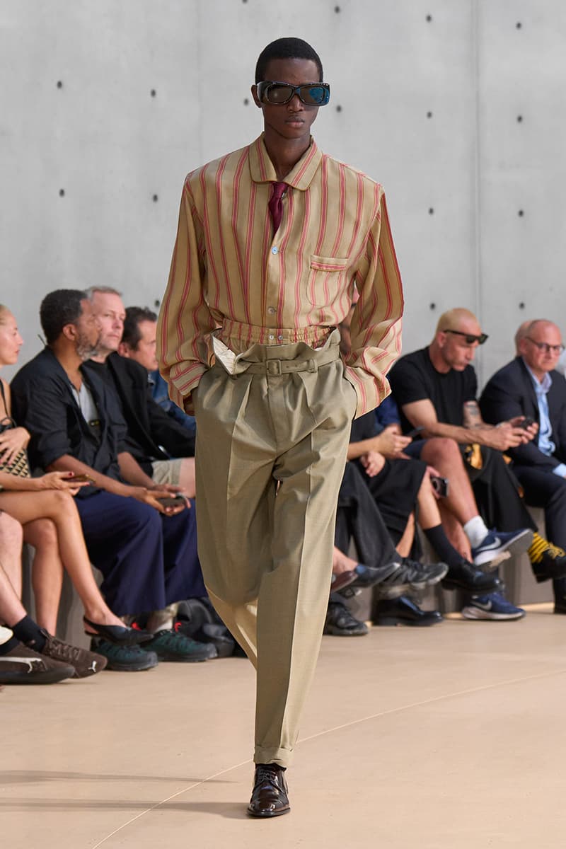 Saint Laurent SS26 Collection YSL Céleste Boursier-Mougenot's installation, "Clinamen" Bourse de Commerce – Pinault Collection yves saint laurent anthony vaccarello