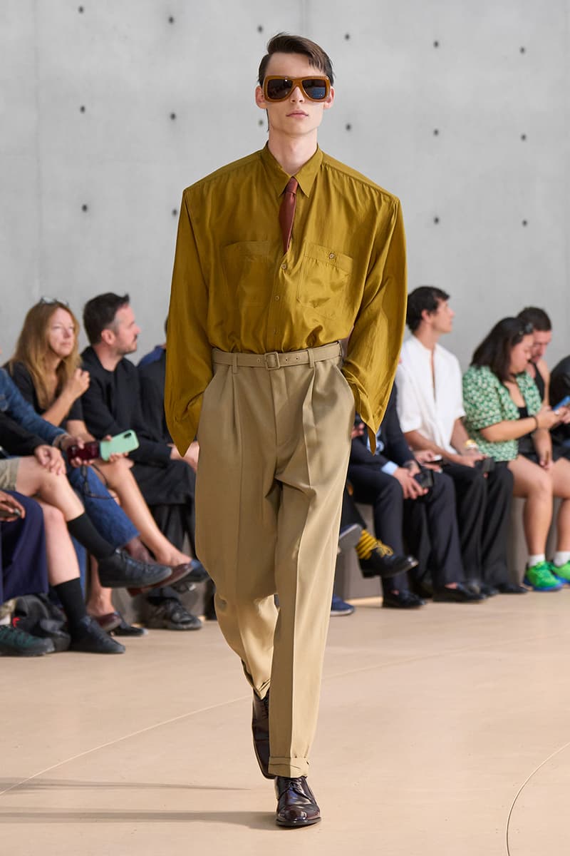 Saint Laurent SS26 Collection YSL Céleste Boursier-Mougenot's installation, "Clinamen" Bourse de Commerce – Pinault Collection yves saint laurent anthony vaccarello