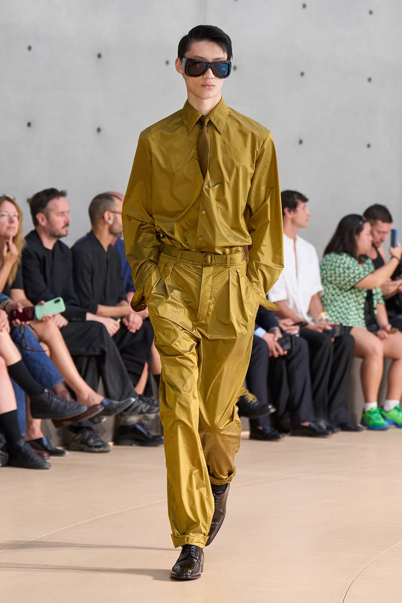 Saint Laurent SS26 Collection YSL Céleste Boursier-Mougenot's installation, "Clinamen" Bourse de Commerce – Pinault Collection yves saint laurent anthony vaccarello