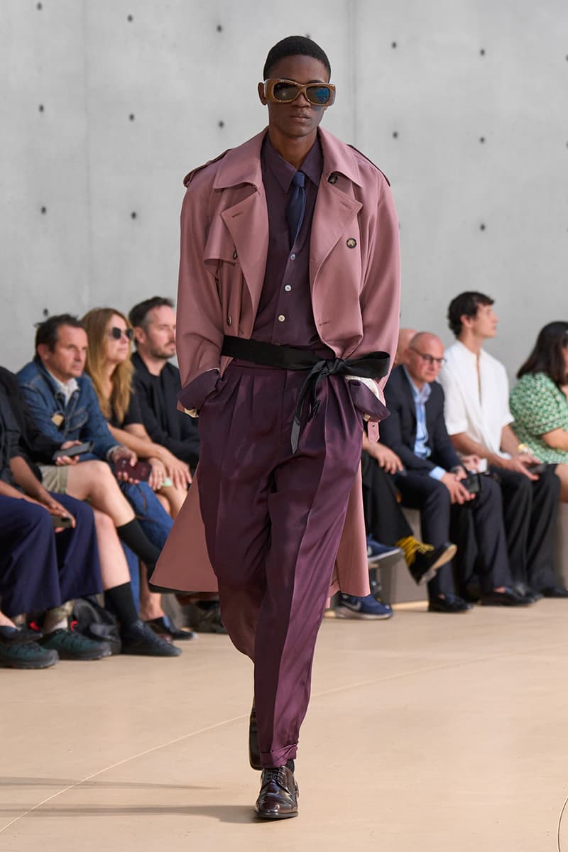 Saint Laurent SS26 Collection YSL Céleste Boursier-Mougenot's installation, "Clinamen" Bourse de Commerce – Pinault Collection yves saint laurent anthony vaccarello