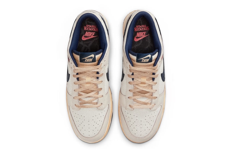 Stranger Things Nike Dunk Low Pack Phantom Midnight Navy Black Speed Red IH6766-001 IH6766-002 Release Info