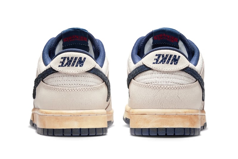 Stranger Things Nike Dunk Low Pack Phantom Midnight Navy Black Speed Red IH6766-001 IH6766-002 Release Info
