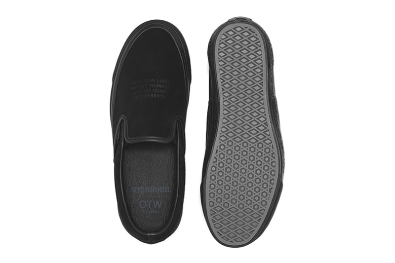 NEIGHBORHOOD OTW by Vans Half Cab 33 and Slip-On 98 Release Info