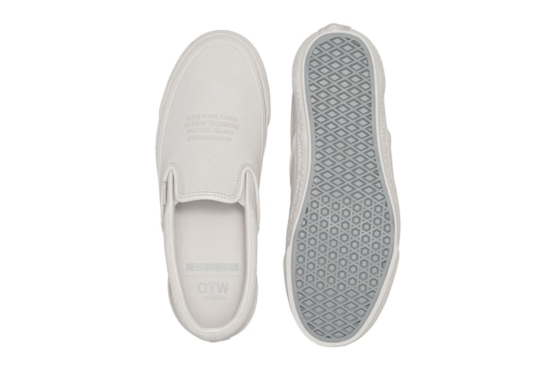 NEIGHBORHOOD OTW by Vans Half Cab 33 and Slip-On 98 Release Info
