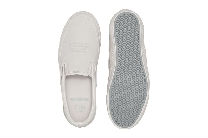 NEIGHBORHOOD OTW by Vans Half Cab 33 and Slip-On 98 Release Info
