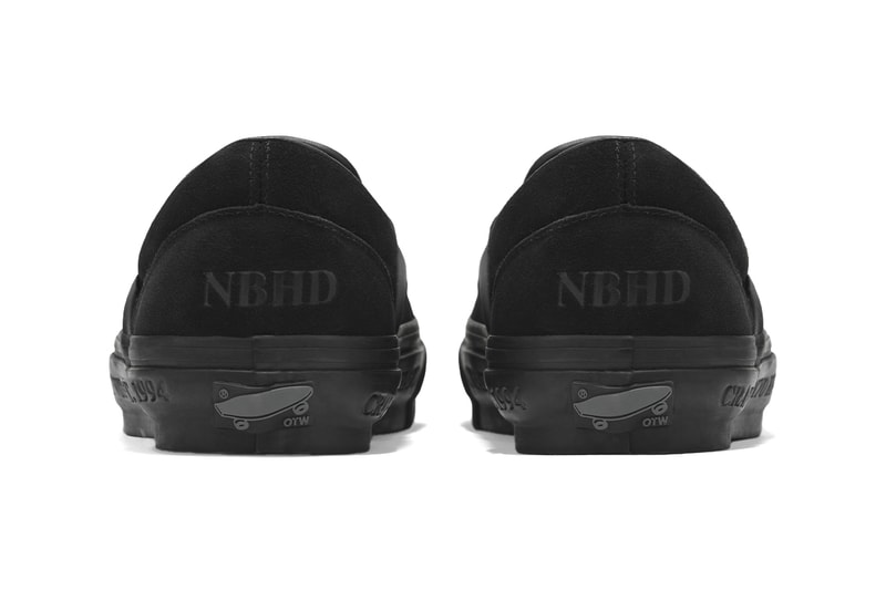 NEIGHBORHOOD OTW by Vans Half Cab 33 and Slip-On 98 Release Info