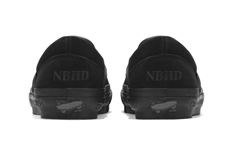 NEIGHBORHOOD OTW by Vans Half Cab 33 and Slip-On 98 Release Info