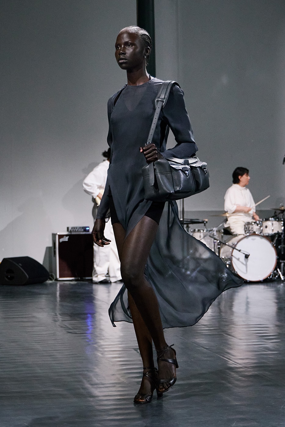 Lemaire SS26 Paris Fashion Week Collection eras of suiting leather jackets bolo ties bombers christophe lemaire sarah linh tran casual cool 