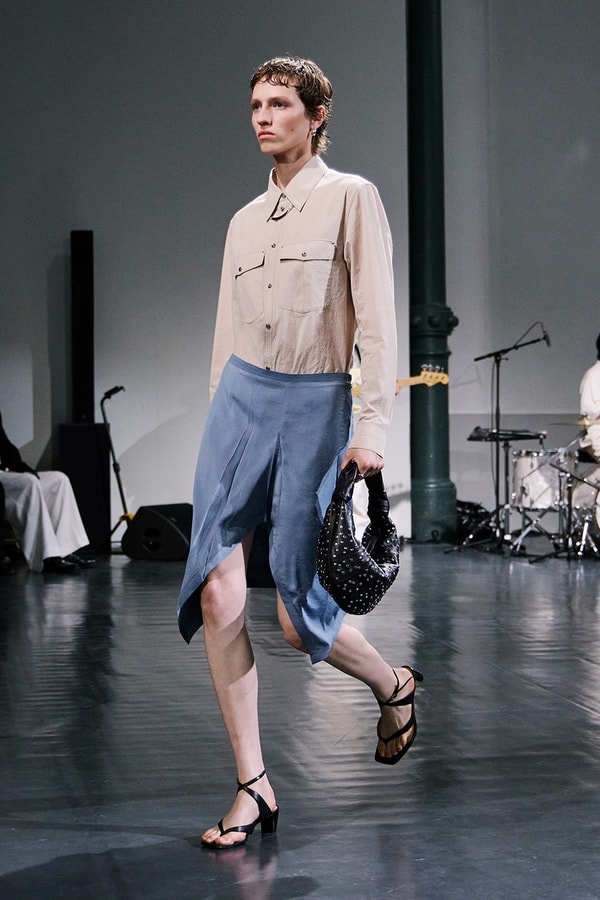 Lemaire SS26 Paris Fashion Week Collection eras of suiting leather jackets bolo ties bombers christophe lemaire sarah linh tran casual cool 