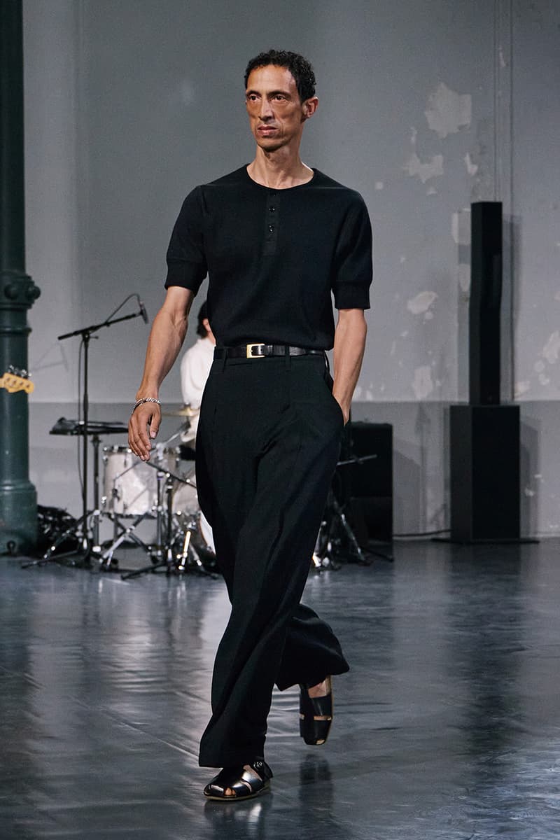 Lemaire SS26 Paris Fashion Week Collection eras of suiting leather jackets bolo ties bombers christophe lemaire sarah linh tran casual cool 