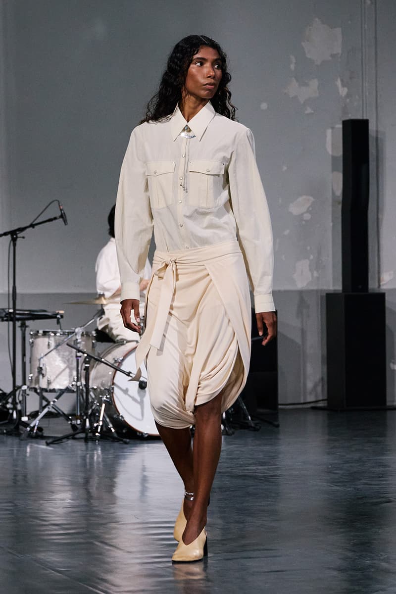 Lemaire SS26 Paris Fashion Week Collection eras of suiting leather jackets bolo ties bombers christophe lemaire sarah linh tran casual cool 