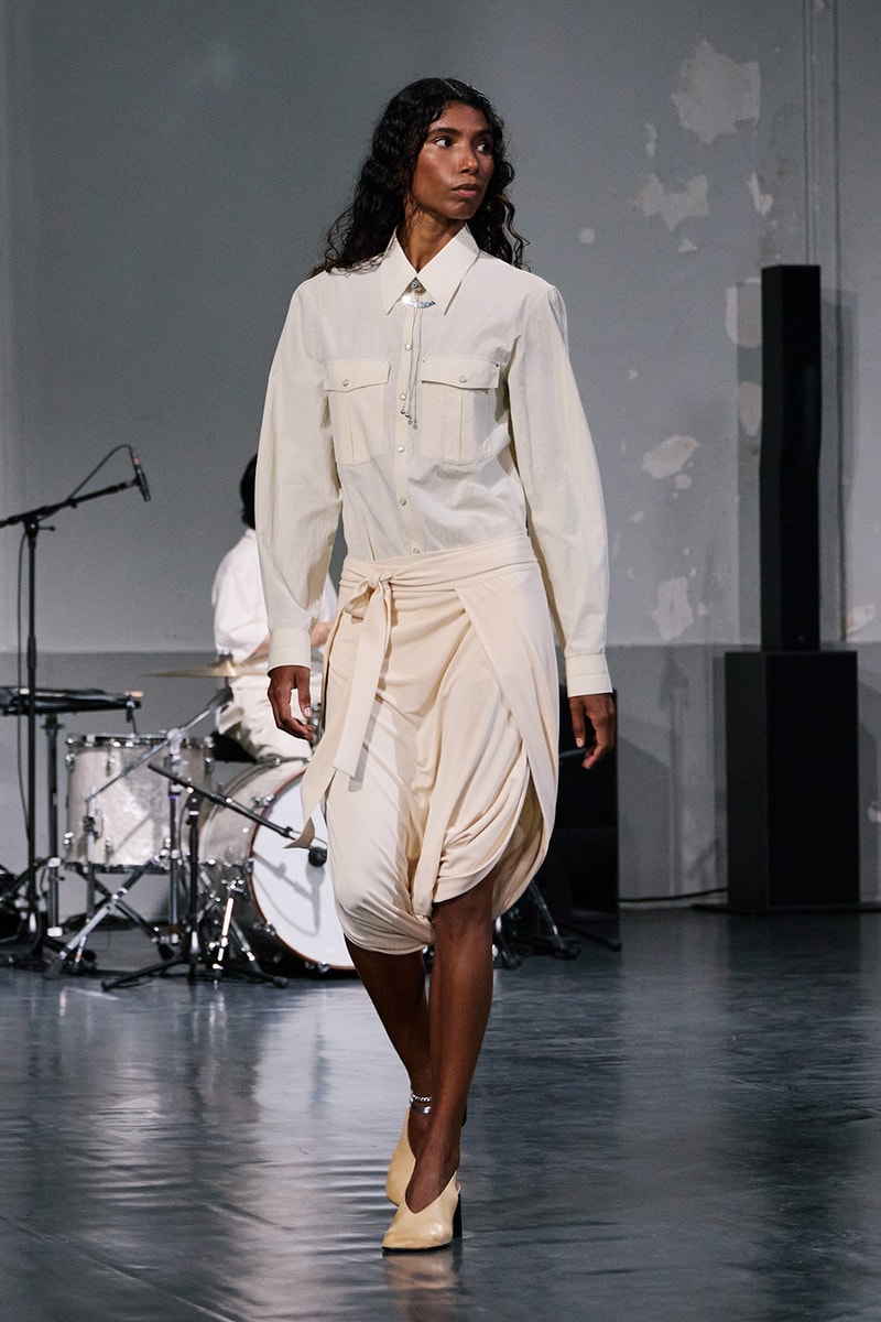 Lemaire SS26 Paris Fashion Week Collection eras of suiting leather jackets bolo ties bombers christophe lemaire sarah linh tran casual cool 