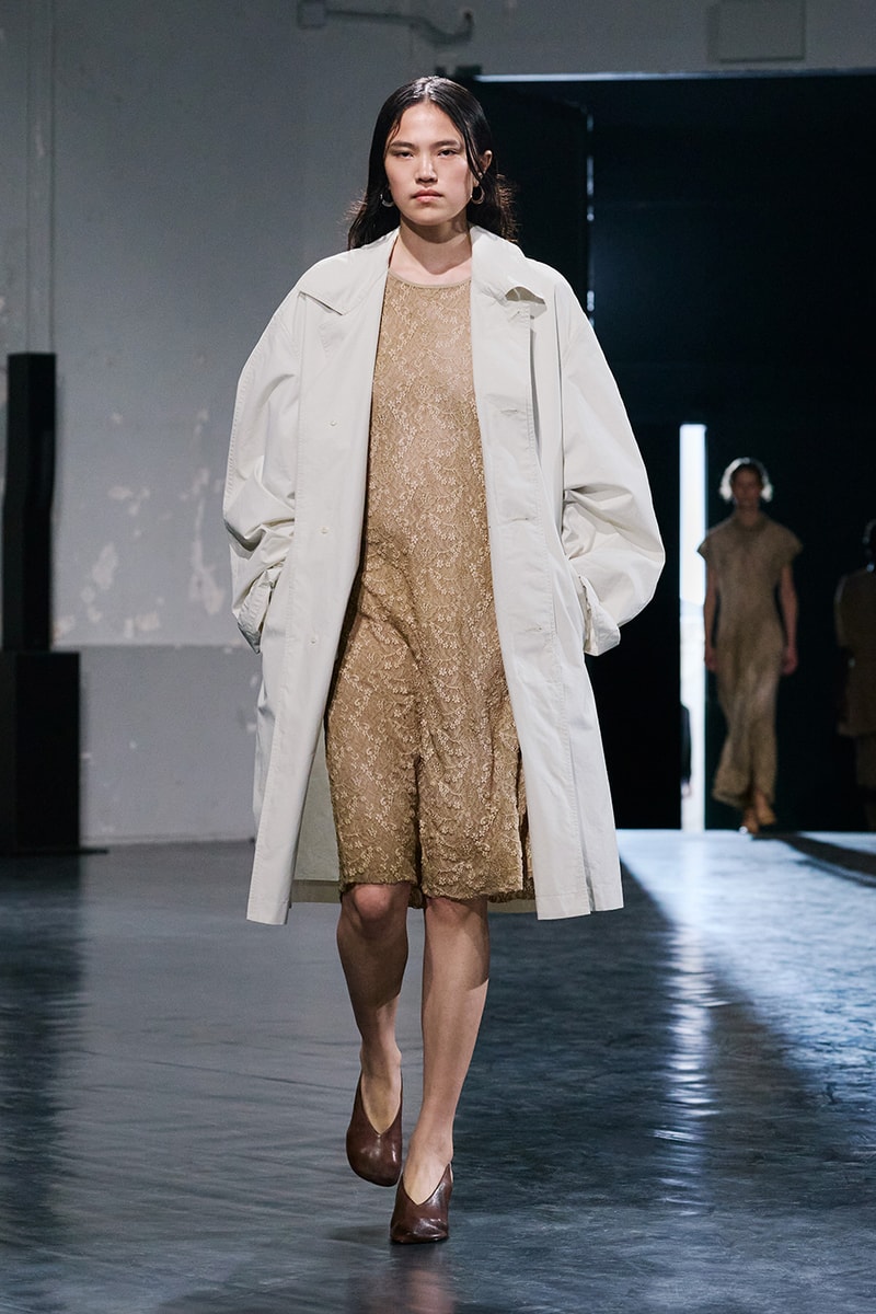 Lemaire SS26 Paris Fashion Week Collection eras of suiting leather jackets bolo ties bombers christophe lemaire sarah linh tran casual cool 