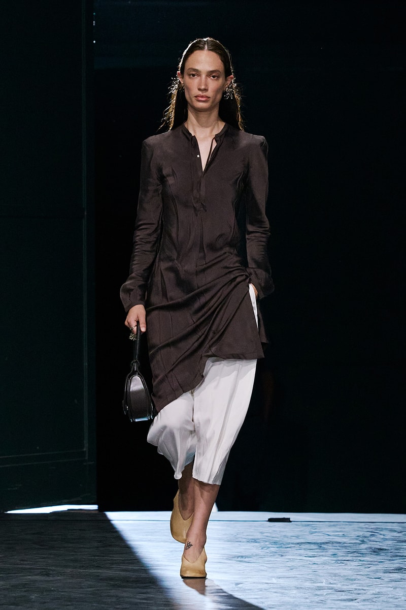 Lemaire SS26 Paris Fashion Week Collection eras of suiting leather jackets bolo ties bombers christophe lemaire sarah linh tran casual cool 