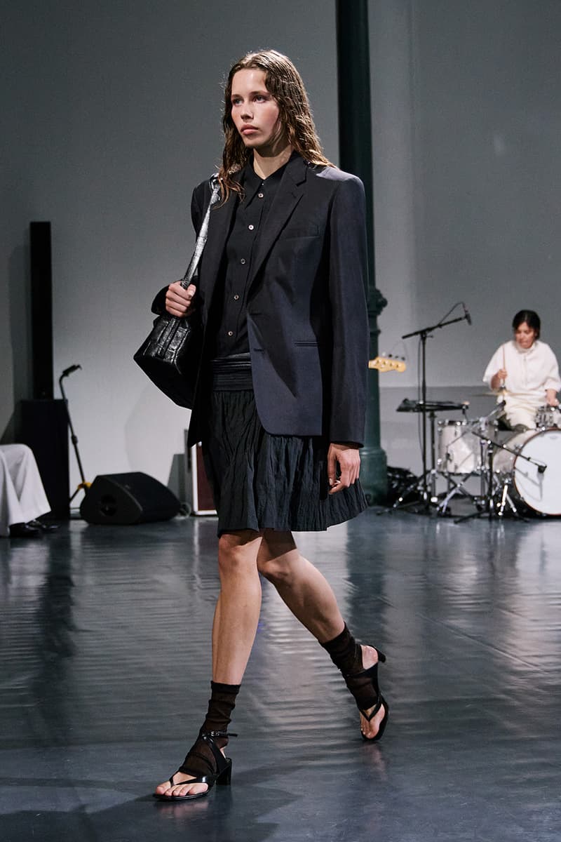 Lemaire SS26 Paris Fashion Week Collection eras of suiting leather jackets bolo ties bombers christophe lemaire sarah linh tran casual cool 