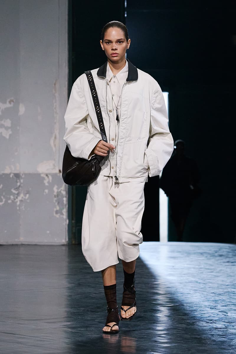 Lemaire SS26 Paris Fashion Week Collection eras of suiting leather jackets bolo ties bombers christophe lemaire sarah linh tran casual cool 