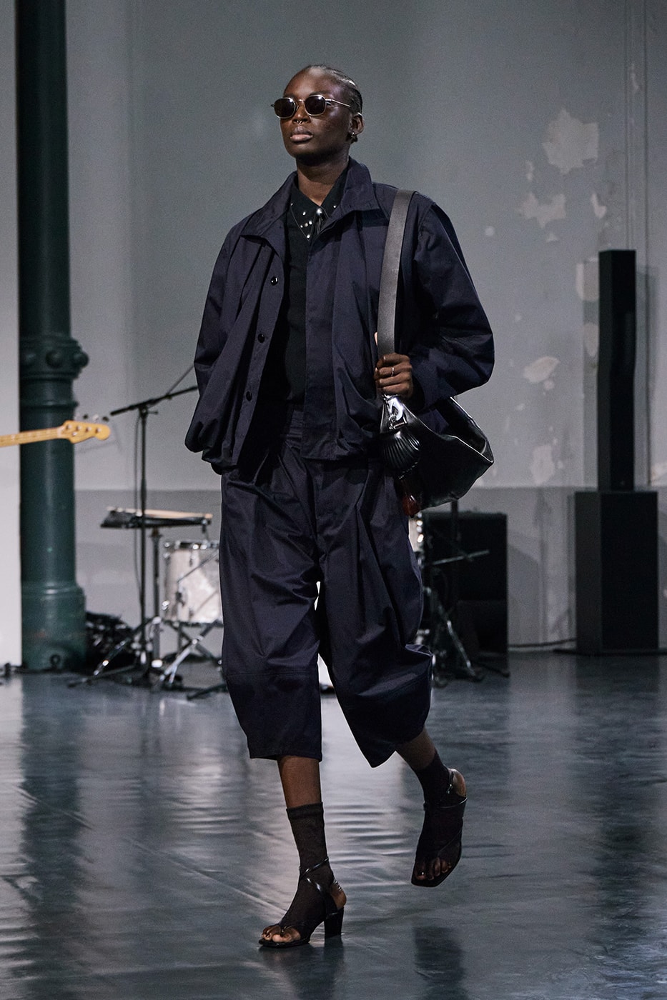 Lemaire SS26 Paris Fashion Week Collection eras of suiting leather jackets bolo ties bombers christophe lemaire sarah linh tran casual cool 