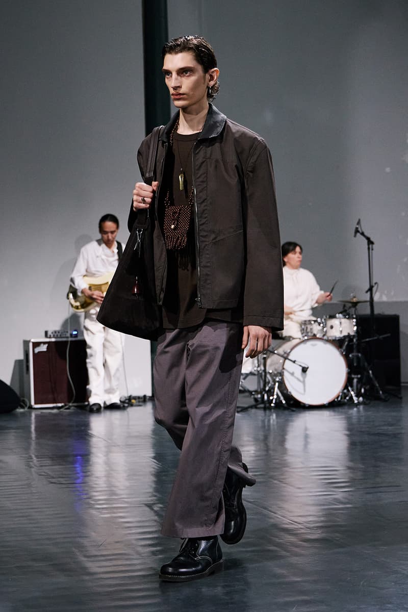 Lemaire SS26 Paris Fashion Week Collection eras of suiting leather jackets bolo ties bombers christophe lemaire sarah linh tran casual cool 