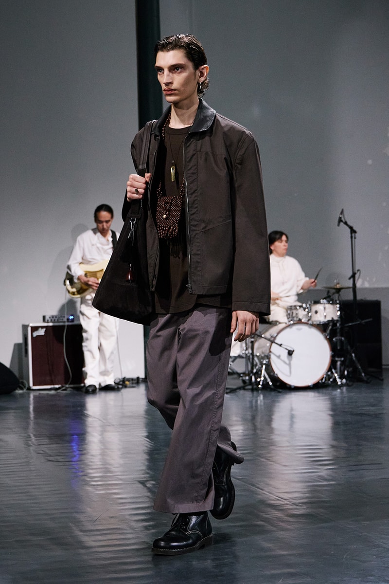 Lemaire SS26 Paris Fashion Week Collection eras of suiting leather jackets bolo ties bombers christophe lemaire sarah linh tran casual cool 