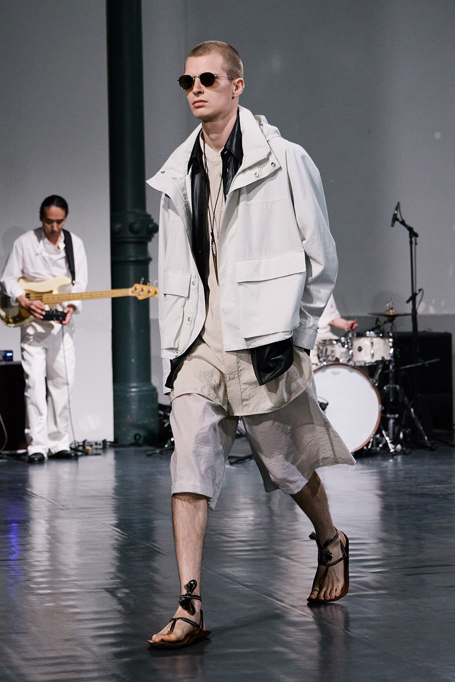 Lemaire SS26 Paris Fashion Week Collection eras of suiting leather jackets bolo ties bombers christophe lemaire sarah linh tran casual cool 