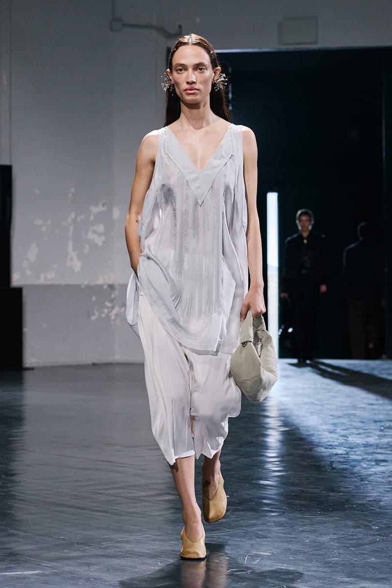 Lemaire SS26 Paris Fashion Week Collection eras of suiting leather jackets bolo ties bombers christophe lemaire sarah linh tran casual cool 