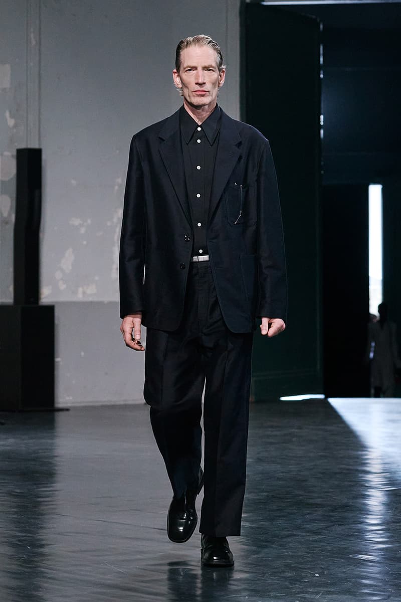 Lemaire SS26 Paris Fashion Week Collection eras of suiting leather jackets bolo ties bombers christophe lemaire sarah linh tran casual cool 