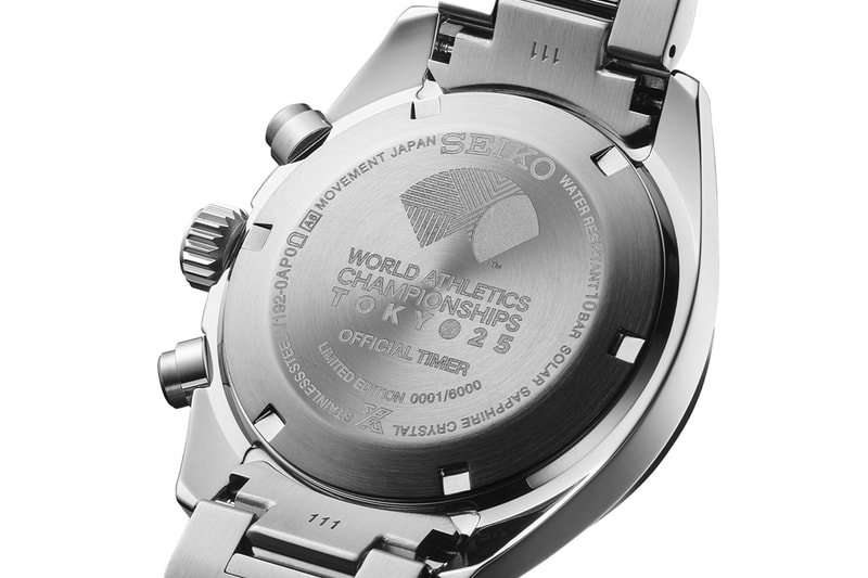 Seiko Prospex Speedtimer 2025 Tokyo World Athletics Championships Edo Purple SSC955 Limited Edition Info