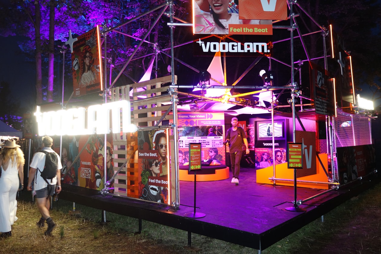 Vooglam no Electric Forest — coleção de óculos Cult Vision e cápsula Rave Culture