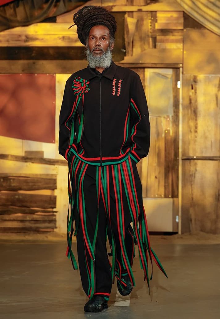 JAH JAH SS26 Collection Adidas Megaride S2 Paris Fashion Week