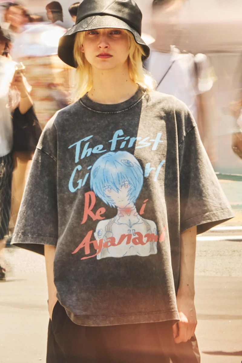 'Evangelion' x MAISON SPECIAL Collaboration Collection graphic tees jacquard knit tops Rei Ayanami Units 00/01/02 Pen Pen Lilith Hideaki Anno Release Info