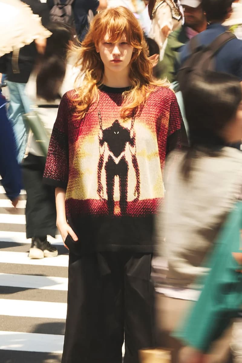 'Evangelion' x MAISON SPECIAL Collaboration Collection graphic tees jacquard knit tops Rei Ayanami Units 00/01/02 Pen Pen Lilith Hideaki Anno Release Info