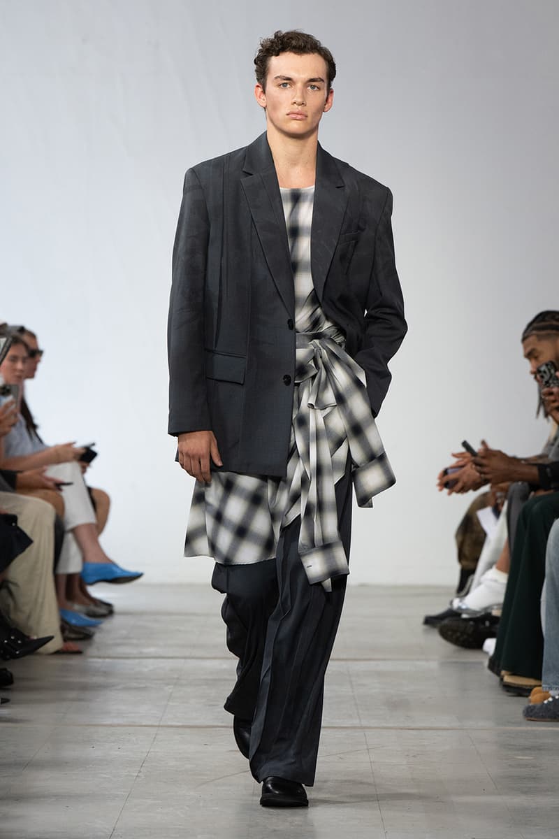 Feng Chen Wang SS26 Paris Fashion Week Collection converse collaboration russell westbrook runway model friends dyeing technique london based chinese designer