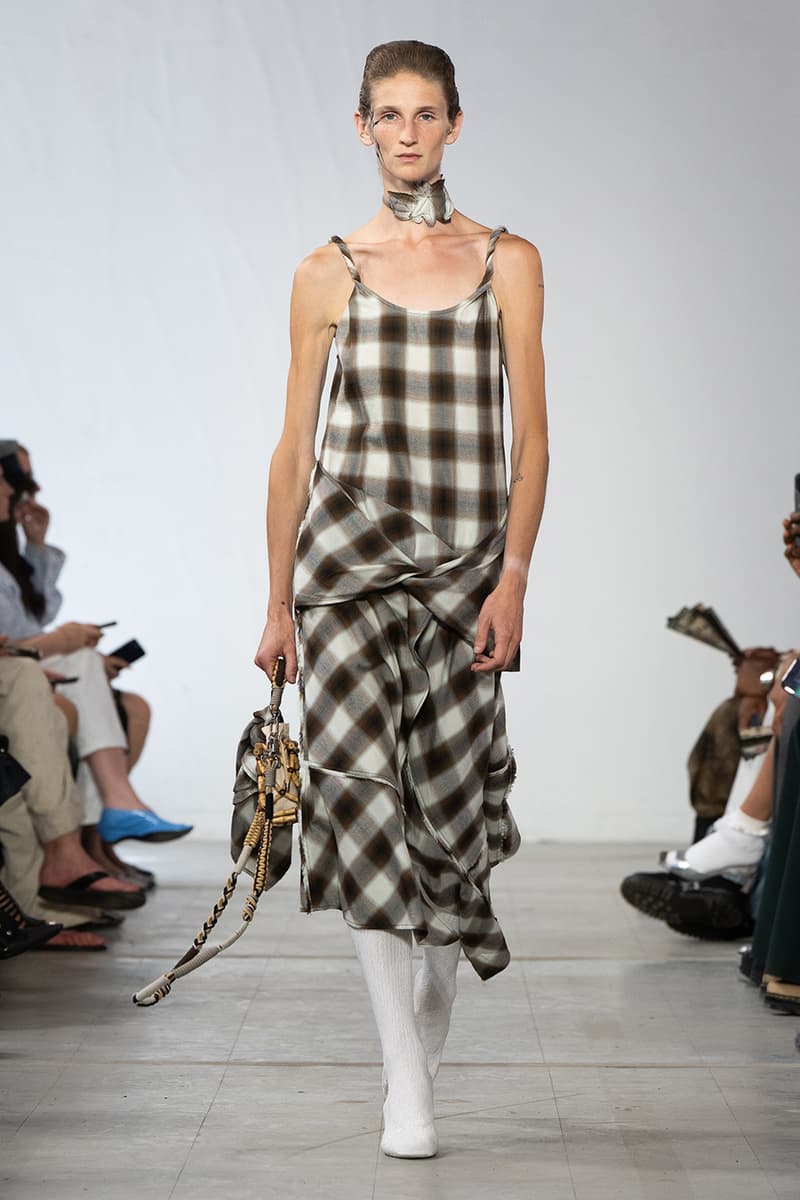 Feng Chen Wang SS26 Paris Fashion Week Collection converse collaboration russell westbrook runway model friends dyeing technique london based chinese designer